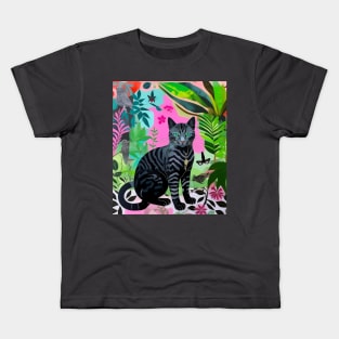 Jungles Cat Kids T-Shirt